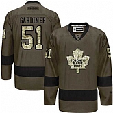 Glued Toronto Maple Leafs #51 Jake Gardiner Green Salute to Service NHL Jersey,baseball caps,new era cap wholesale,wholesale hats